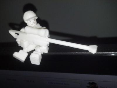 Desktop Sniper - Open Source Minifig - Based off of Ghost ver 3.2
