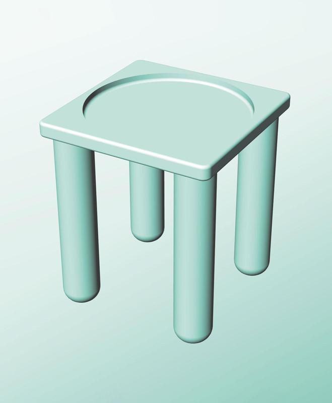 SS162-205Q Stand or Base for Infinite Containers 162 Series
