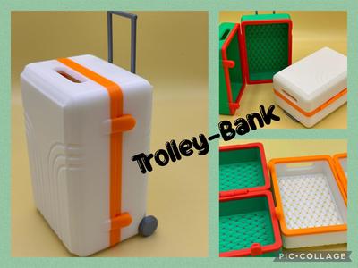 "Print-in-place" Trolley-Bank