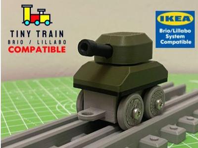 Tiny Train Gustav Tank 