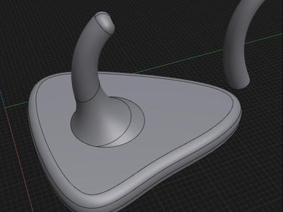 Practical kitchen hook for cutlery, ladle