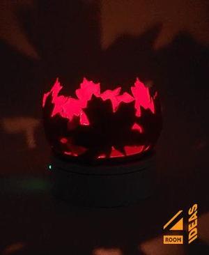 Maple Leaf Candle Holder