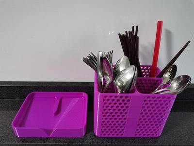 cutlery basket drainer