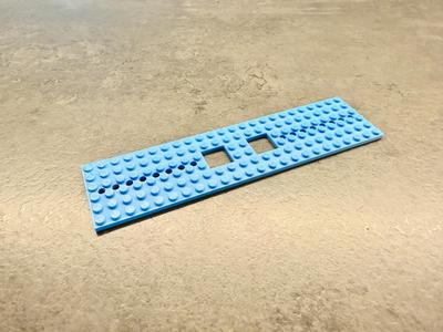 Brick - 6x24 plate train