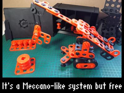 FREECCANO!   It's a Meccano like playset but free!
