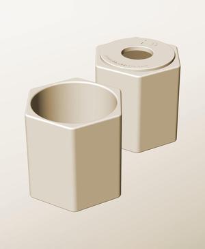 CH96-110-P Stackable pierced component box for creative makers