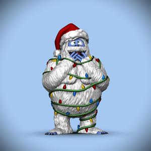 Bumble Decorates for Christmas