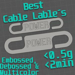 Easy Cable Management (Cable Label)