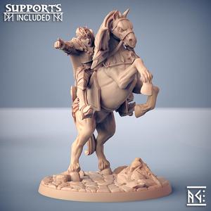 Morgana on Warhorse - Fighters Guild Hero on Warhorse