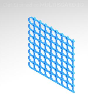 8x8 Bottom Edge - Multiboard Border Tile