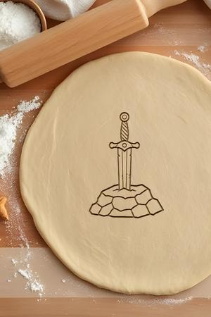 Sword Cookie Cutter, Biscuit Cutter