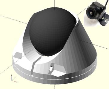 Tiny Camera Ball Dome Turret