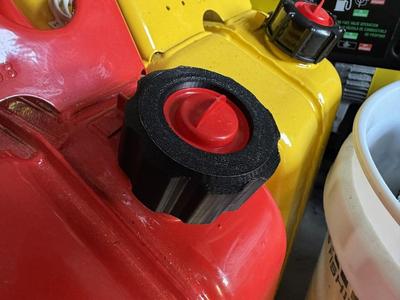 Midwest Metal Jerry Can Cap with center