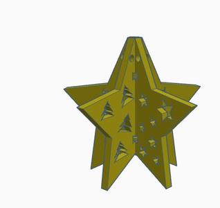 CHRISTMAS DECORATION STAR