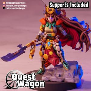 Tribal Space Elf Queen