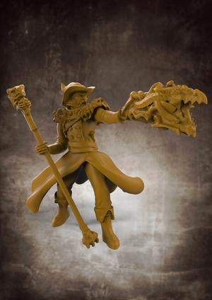 RPG Wizard- Multipart with build options (32mm scale)