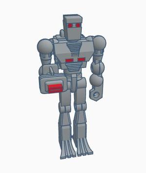 Rom Micronauts Style Figure