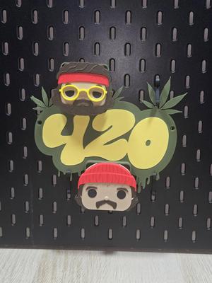 Blokkheadz Cheech and Chong 420 Display