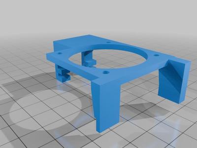 Yellow MSX V9958 Fan Mounting bracket