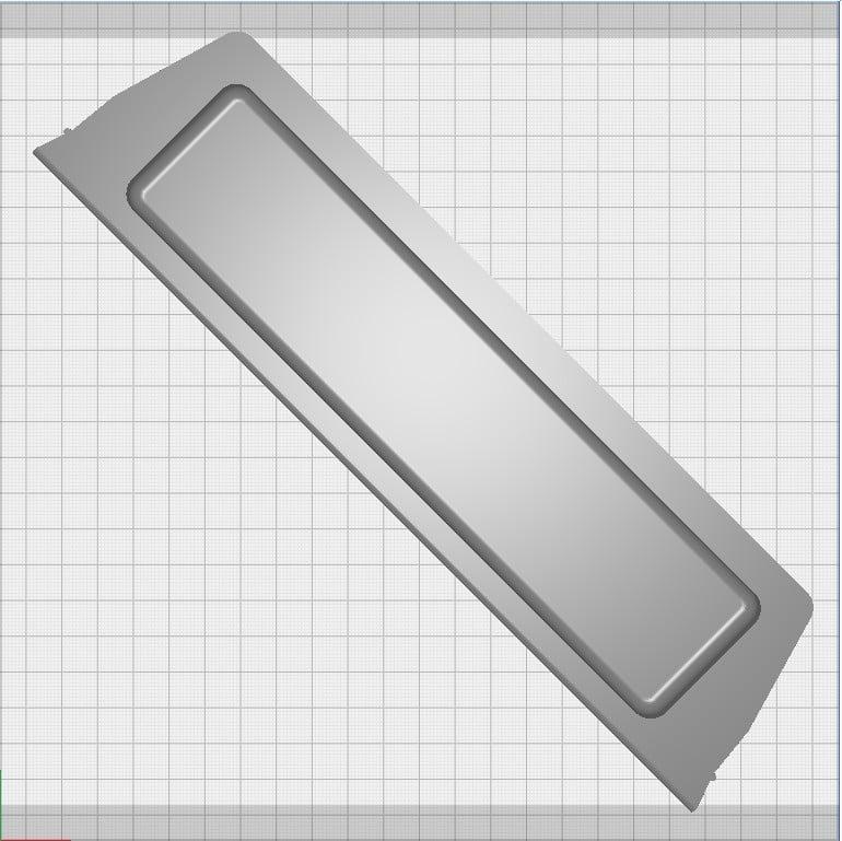Refrigerator drip tray replacement for WP2206670B (Maytag, KitchenAid, Whirlpool)