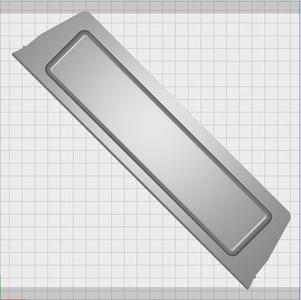 Refrigerator drip tray replacement for WP2206670B (Maytag, KitchenAid, Whirlpool)