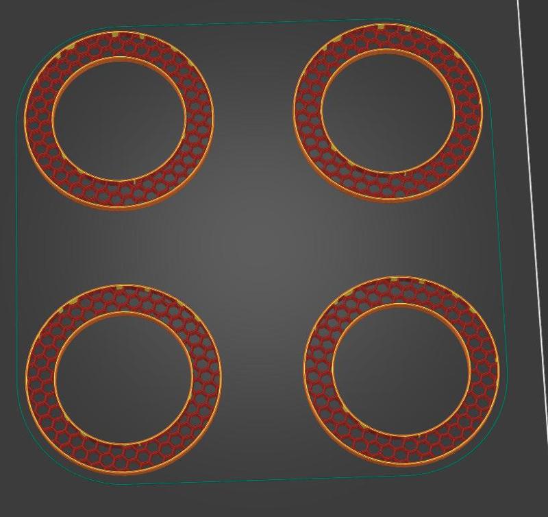 Fit ring for Inside Spool Silica Container