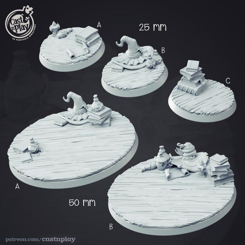 Wizard Bases (Pre-Supported)