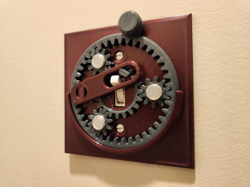 Planetary Gear Light Switch Cover