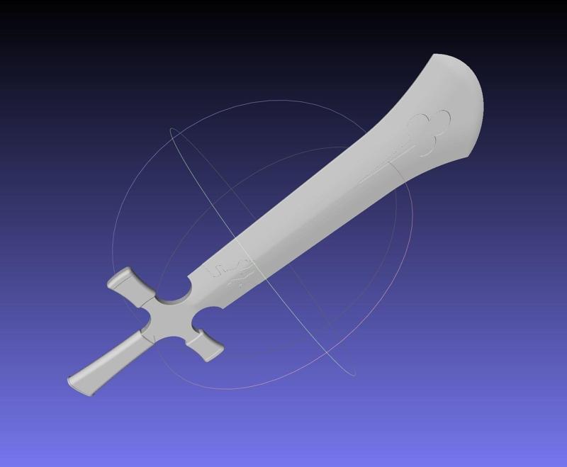 Black Clover Demon Destroyer Sword Printable Assembly