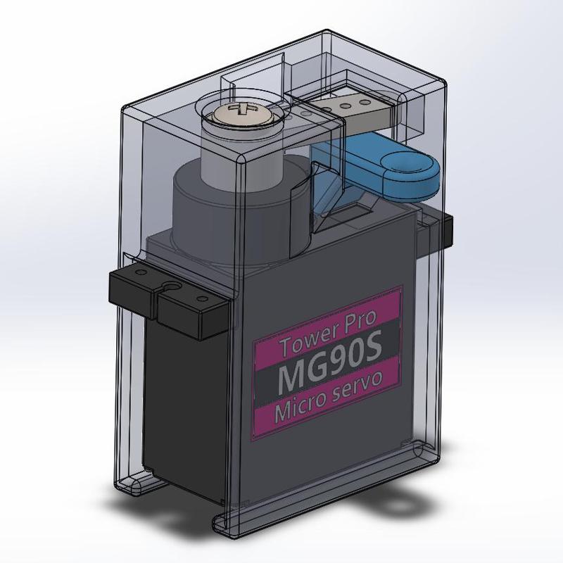 Tiny Release Sleeve for 9g Servo