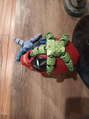 Flexi Starfish – fidget toy – articulated – print in place