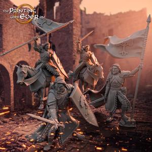 Barazan – 4 variants – On Foot and Mounted – Presupported