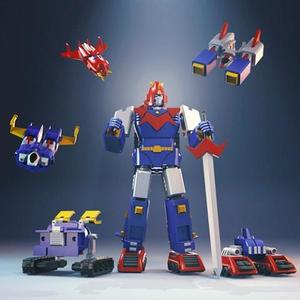 Voltes V 3D Printing Model | Assembly + Action