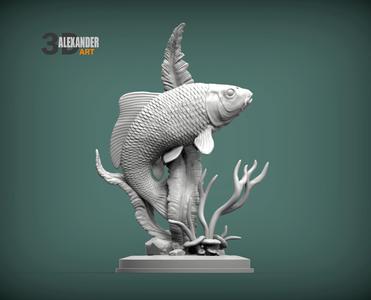 Carp 3D print model