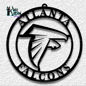 ATLANTA FALCONS wall art football team decor