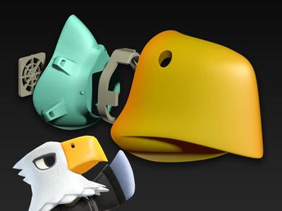 COVID-19 Mask Cap, Animal Crossing Apollo Edition
