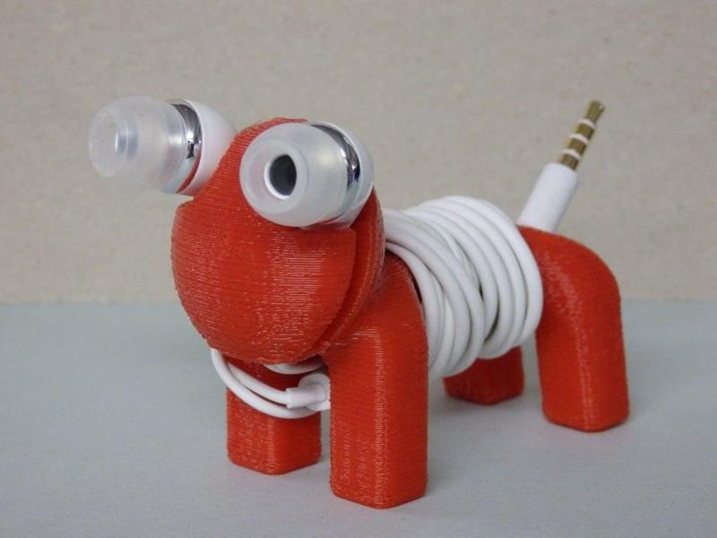Dog Helmet support / Chien Support de casque / earbud holder