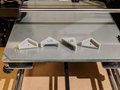 Xerses – Anet A6 (and A8) Glass Bed Corner Holders