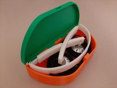 Foldable, length adjustable KOSS KSC75 Headband & Travel Case