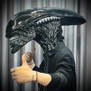 Alien Xenomorph Head Decor Wearable Cosplay