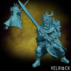 Male Wood Elf Swordsman (PRESUPPORTED)