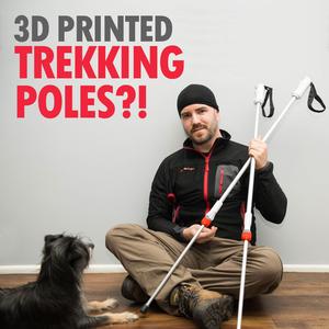 3D Printed Trekking Poles! #Tinkerfun