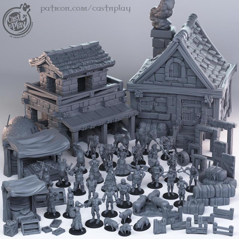 Townsfolk (Pre-Supported Bundle)