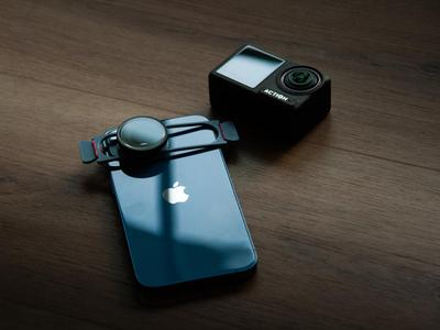 Smartphone Lens Mount for DJI Action 4 Lenses 