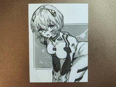 Asuka Langley Soryu, Neon Genesis Evangelion HueForge Photograph