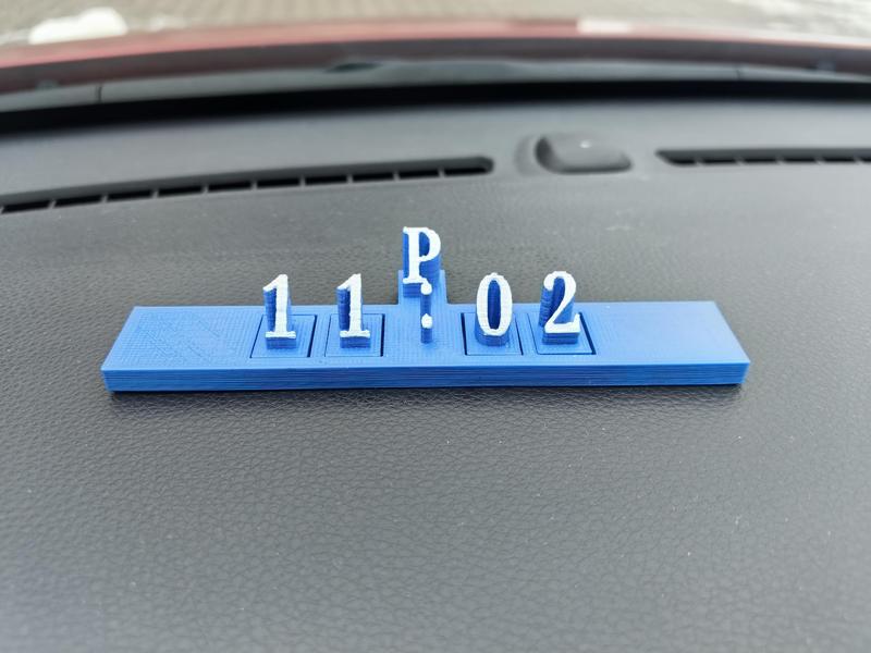 Parking clock