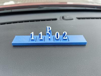 Parking clock