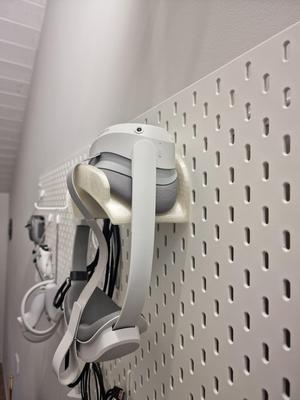 Ikea skadis VR headset holder (Pico 4)