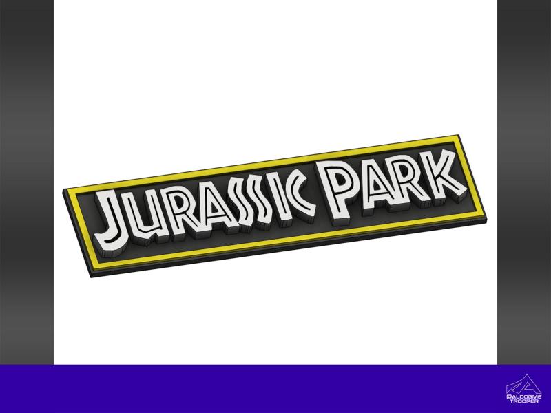 Jurassic Park 3D logo M2