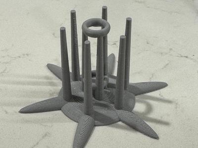 Drying Rack for Straws & Brush